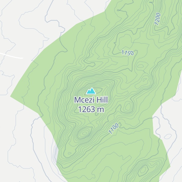 Map of Mcezi Hill