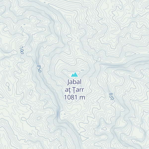 Map of Jabal aţ Ţarr