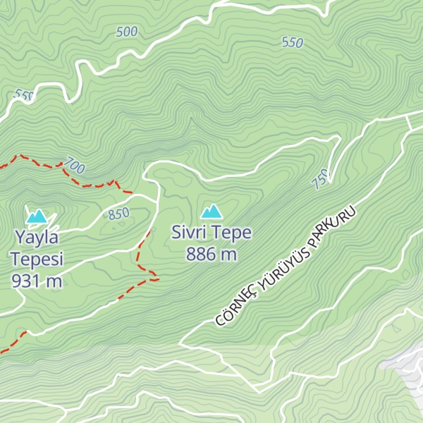 Map of Sivri Tepe