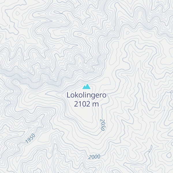 Map of Lokolingero