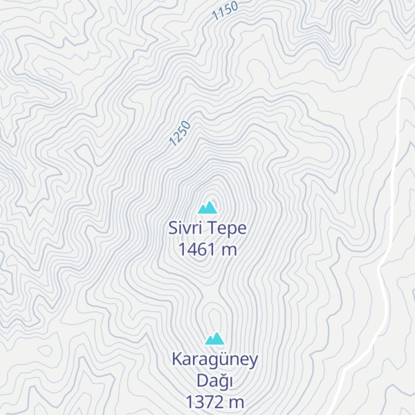 Map of Sivri Tepe