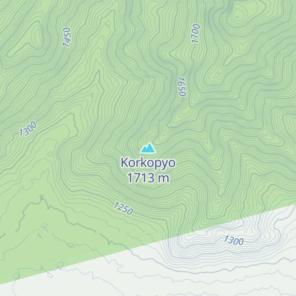 Map of Korkopyo