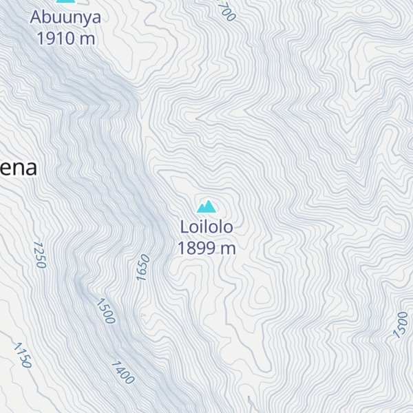 Map of Loilolo