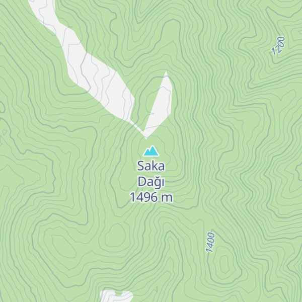 Map of Saka Dağı