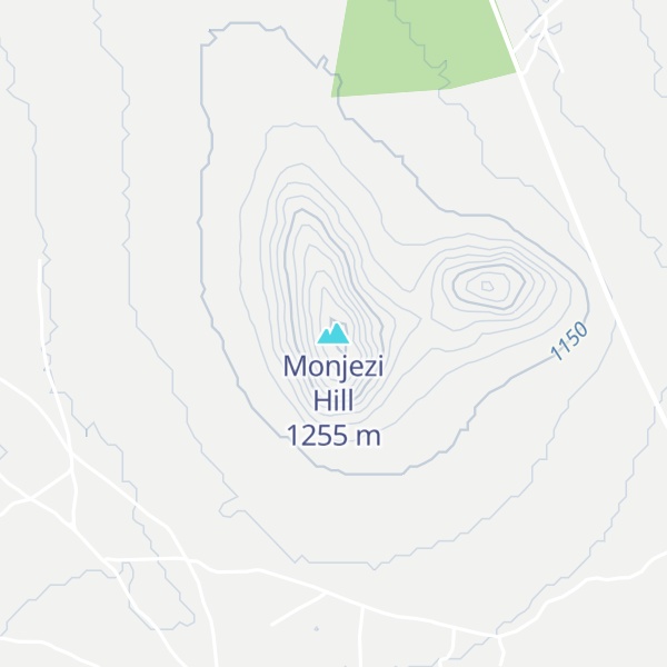 Map of Monjezi Hill