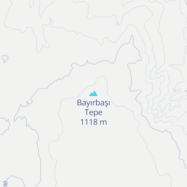 Map of Bayırbaşı Tepe