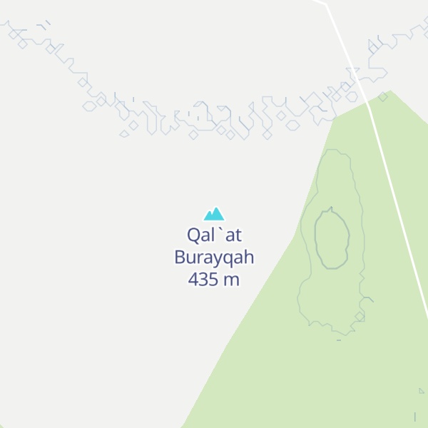 Map of Qal`at Burayqah