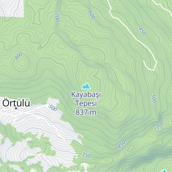 Map of Kayabaşı Tepesi