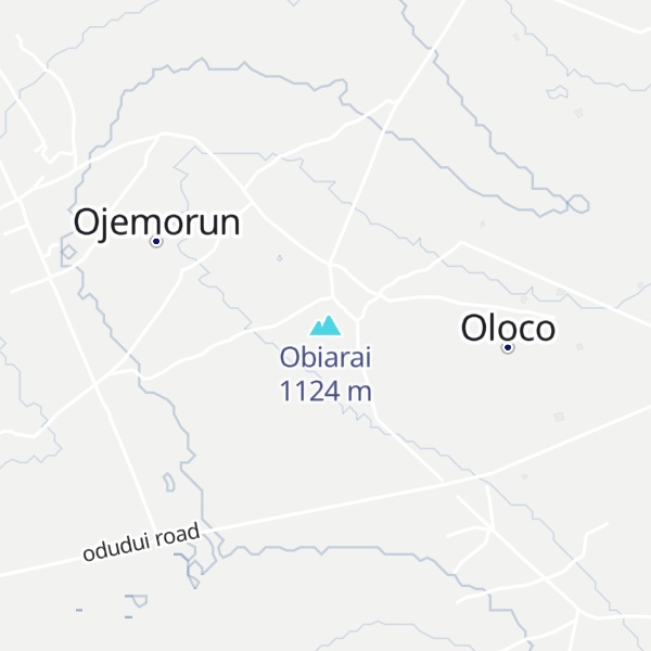 Map of Obiarai