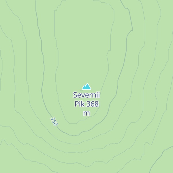 Map of Severnii Pik