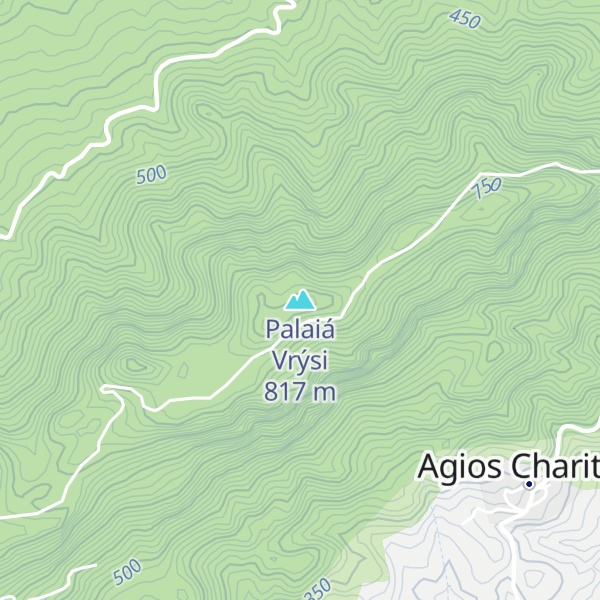 Map of Palaiá Vrýsi
