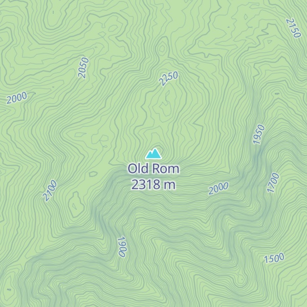 Map of Old Rom