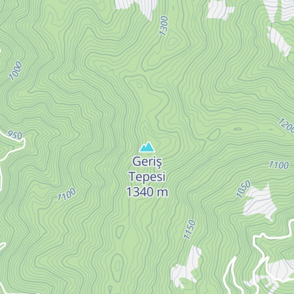 Map of Geriş Tepesi