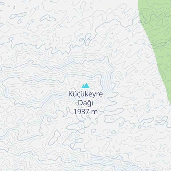 Map of Küçükeyre Dağı