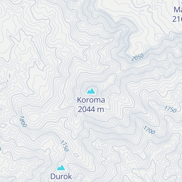 Map of Koroma