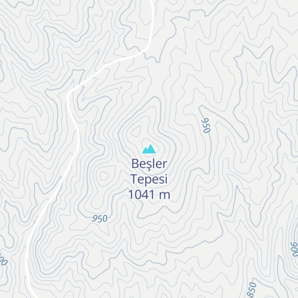 Map of Beşler Tepesi