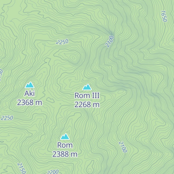 Map of Rom III