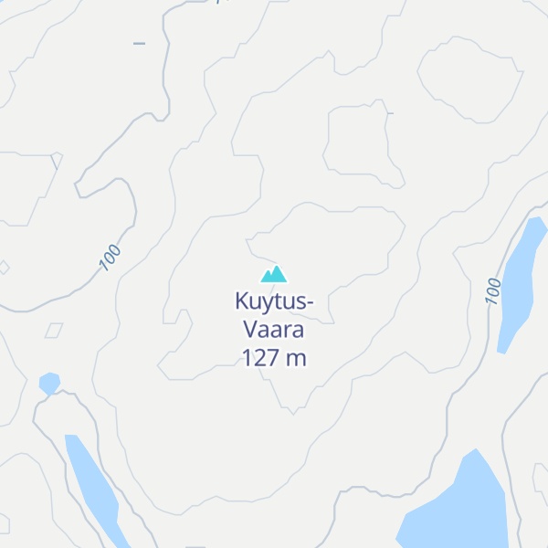 Map of Kuytus-Vaara