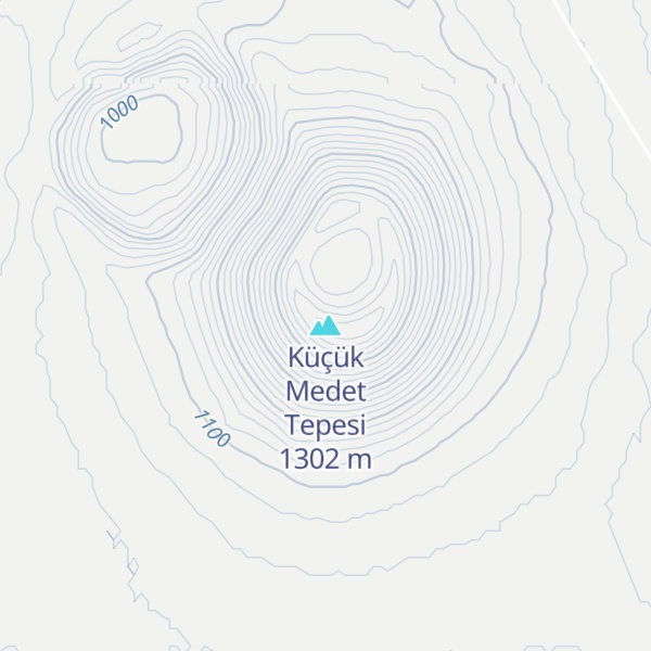 Map of Küçük Medet Tepesi