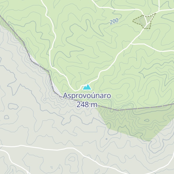 Map of Asprovoúnaro