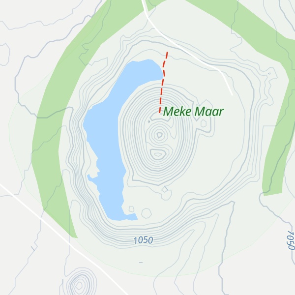 Map of Meke Gölü