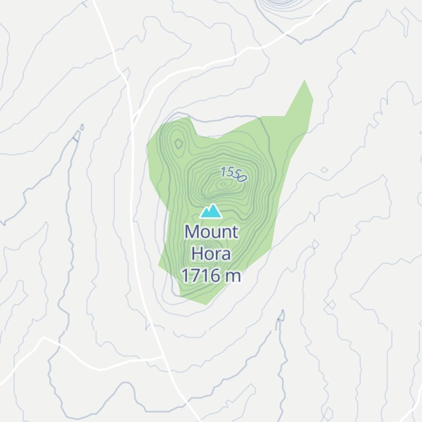 Map of Mount Hora