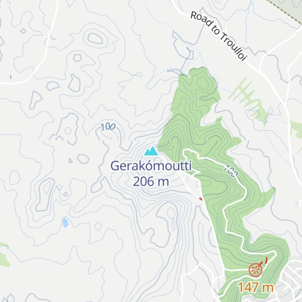 Map of Gerakómoutti