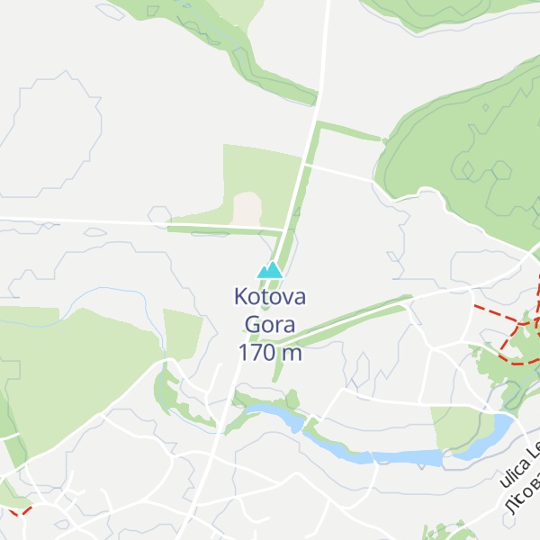 Map of Kotova Gora