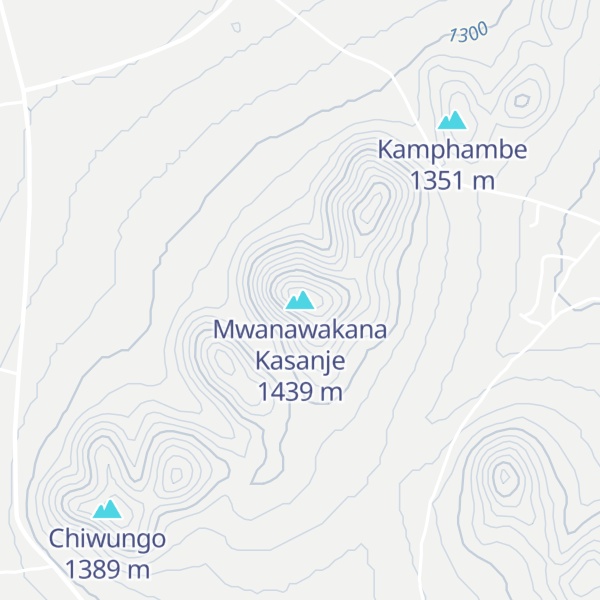 Map of Mwanawakana Kasanje