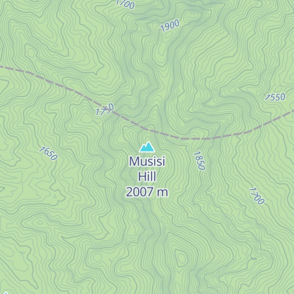 Map of Musisi Hill