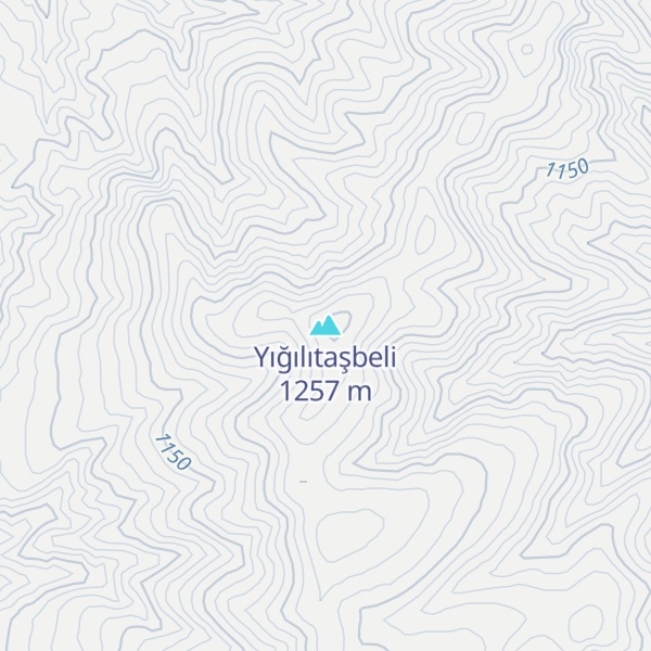 Map of Yığılıtaşbeli