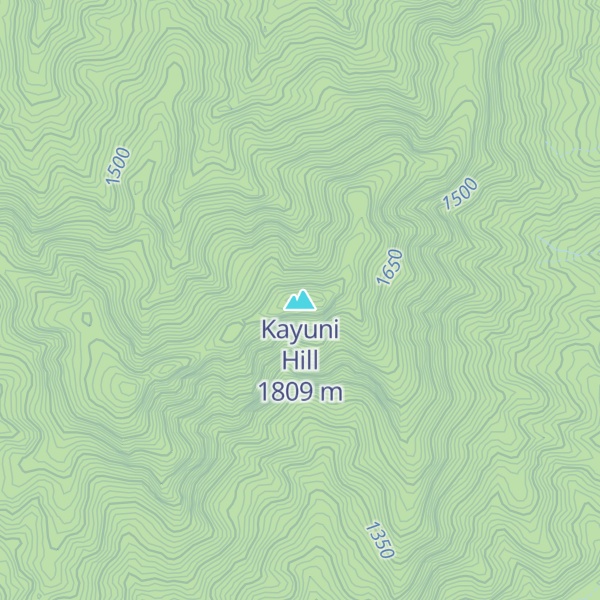 Map of Kayuni Hill