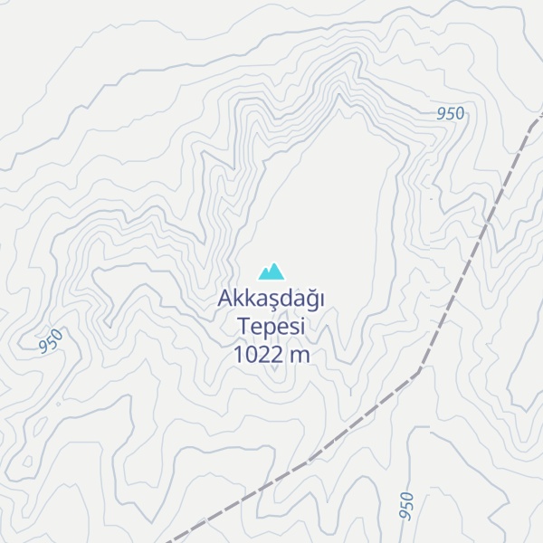 Map of Akkaşdağı Tepesi