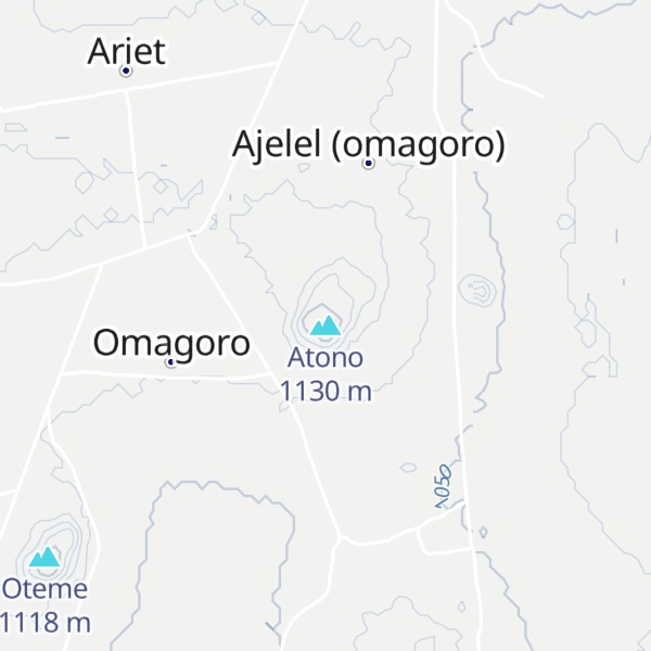 Map of Atono