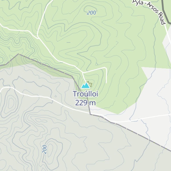 Map of Troúlloi