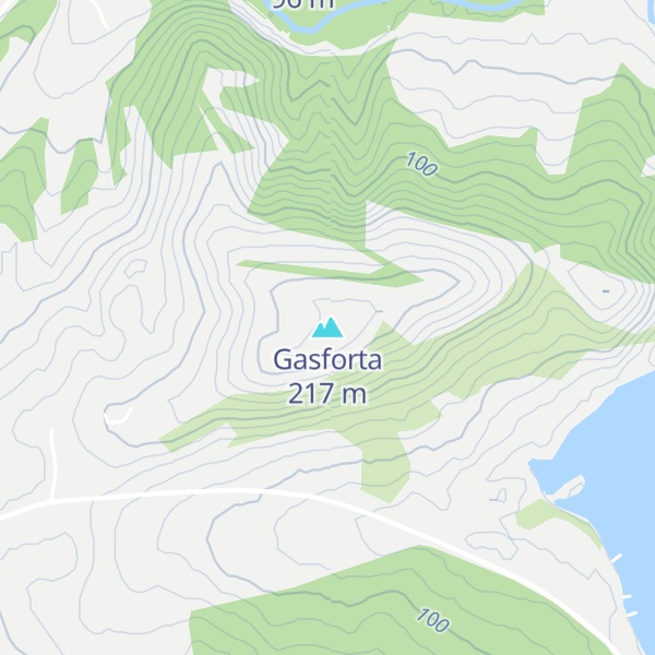 Map of Gasforta