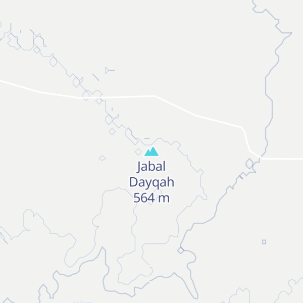Map of Jabal Dayqah