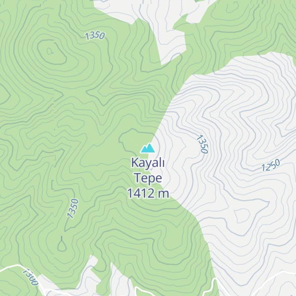Map of Kayalı Tepe