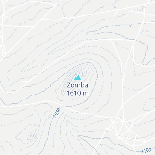 Map of Zomba