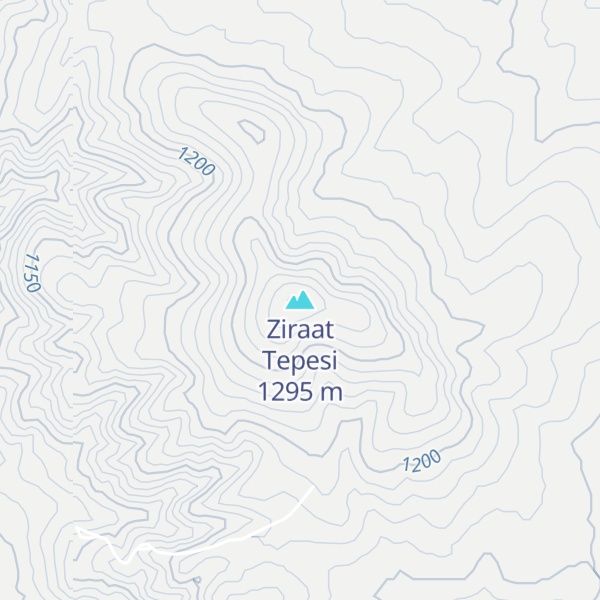 Map of Ziraat Tepesi