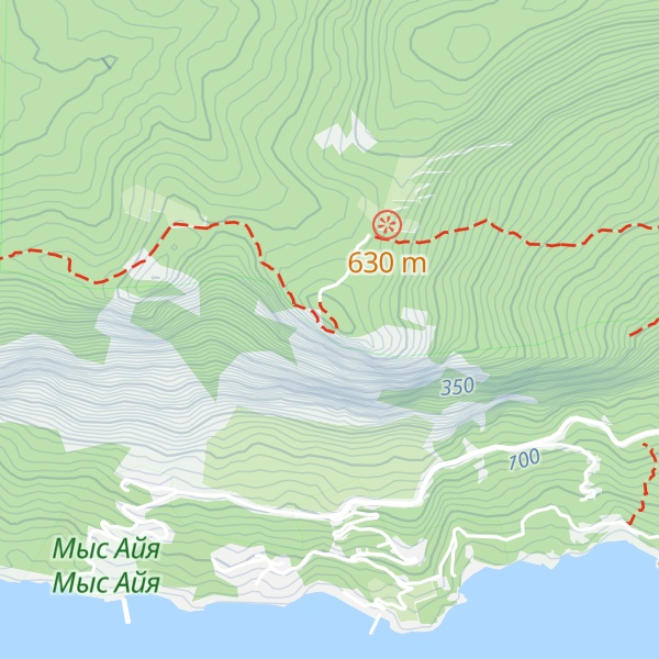 Map of Kush-kaya