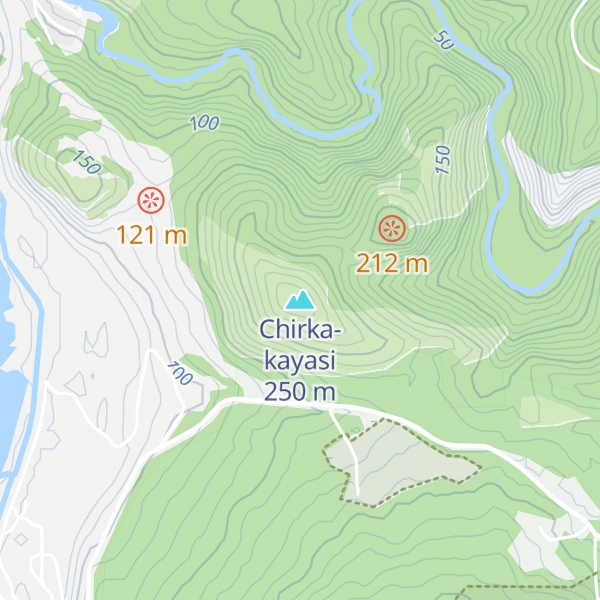 Map of Chirka-kayasi