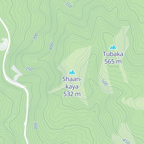 Map of Shaan-kaya