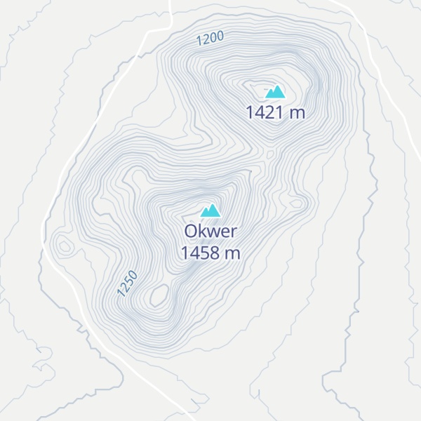 Map of Okwer