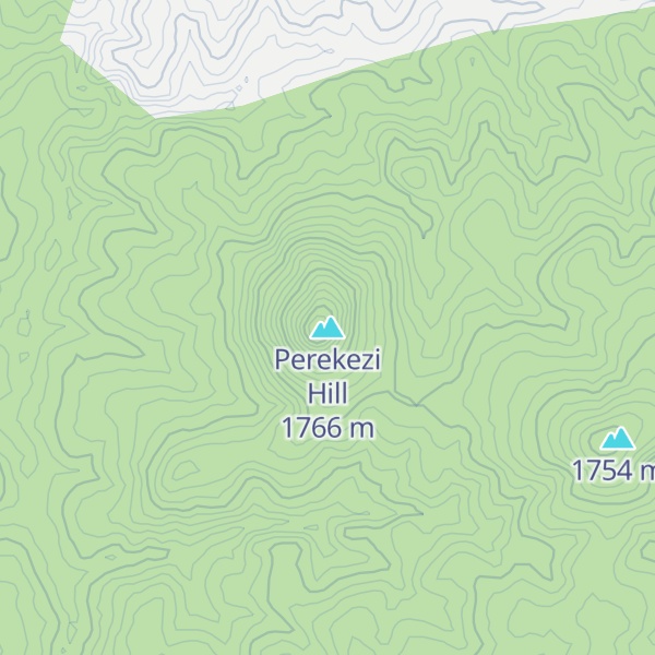 Map of Perekezi Hill