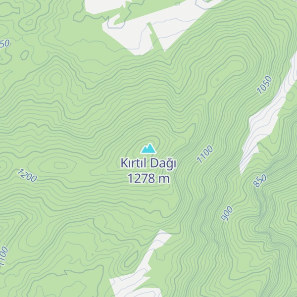 Map of Kırtıl Dağı