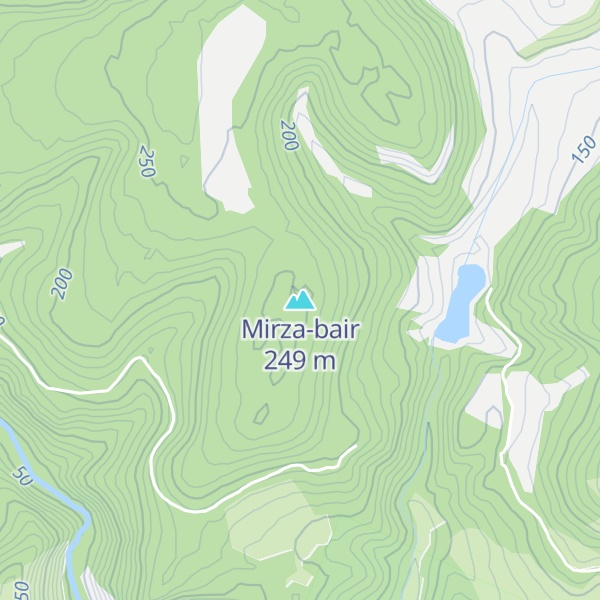 Map of Mirza-bair