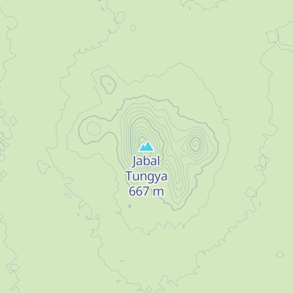 Map of Jabal Tungya