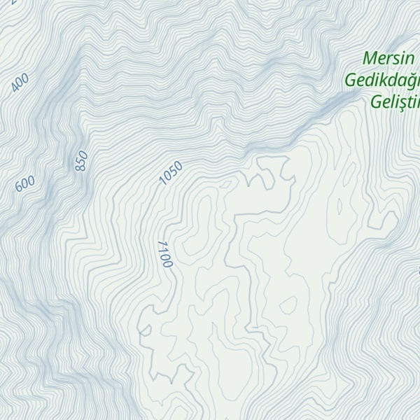 Map of Hisar Dağı