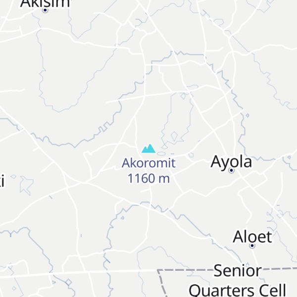 Map of Akoromit